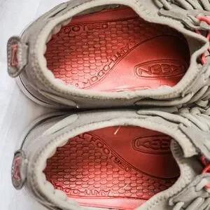 Keen Gray and Red Sandals with Signature Comfort Keen | Shoes | Keen Gray And Red Sandals With Signature  main image 2